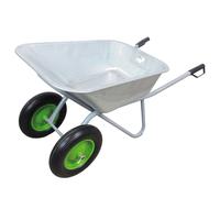 TrutzHolm® Carrello A Spinta Carrello A Due Ruote 2-Ruote Ruota PU 150L 150kg