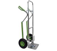 TRUTZHOLM Carrello Scala con Rampa Treppenrutscher In Alluminio PU Ruote 200 kg