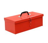 TRUTZHOLM Werkzeugkiste Toolbox In Acciaio Rossa 38x16x12,5cm 7,5L