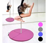 TRUTZHOLM Tappetino Per Pole Dance In Schiuma Rosa 5 cm, Ø 120 cm Antiscivolo