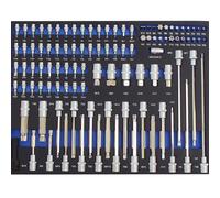 TRUTZHOLM Werkzeugeinlage & Set Gemischtes 52x40 cm Blu Hammer Torx