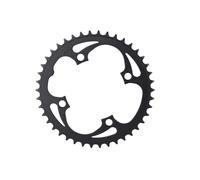 Corona Catena MTB 42T 104mm Single Speed in Alluminio Nero Opaco 3mm