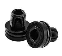 Sram, Truvativ, Bulloni M12 per pedivella Howitzer, Standard Unisex Adulto, Nero