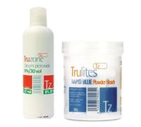 Truzone Crema Perossido & Trulites Rapido Bleach Polvere Kit Tutti Forza &