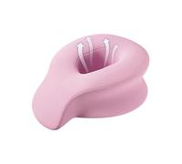 Trveqhk Cuscino massaggiante di bellezza - Poggiatesta massaggiante a faccia in giù, ad alta elasticità, strumento per il sonno profondo per viaggi, viaggi d'affari, casa, dormitorio