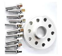 TRVQOT Kit mozzo distanziale per A3 A4 A5 A6 A8 per TT 2PCS Auto HUB Centric Allargamento 12mm 0.47 ''5x100x112 57.1MM DISTANZIATORI Ruota con Bulloni 14X1.5