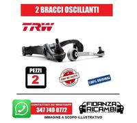 TRW 2 BRACCI ANTERIORI FIAT BRAVO II STILO LANCIA DELTA III 1.4 LPG 1.6 Multijt