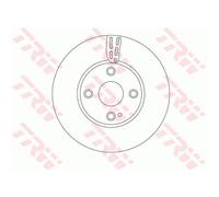 TRW 2x Disco Freni Anteriore Ø257.5 MM Ventilazione Interna per Mazda MX-5 IV ND
