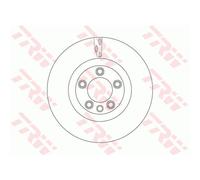TRW 2x Disco Freni Anteriore Ø368 MM Ventilato per Porsche Cayenne 955 S 4.8 3.6
