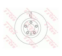 TRW 2X Disco Freno Anteriore Ø368 Mm Ventilato Per Porsche Cayenne 955 S 4.8 3.6