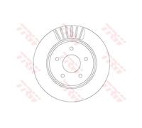 Disco freno TRW DF6789 posteriore, ventilato, 1 Pezzo