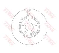 TRW 2X Disco Freno Ventilato Anteriore Adatto Per Infiniti Q30