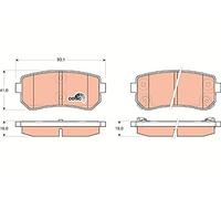 TRW AUTOMOTIVE GDB3451 Vedi Gdb3421, , ”fuori produzione”