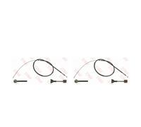 TRW Bremsseilen Set Sinistra Destra Posteriore Adatto A per BMW 5er Tour E61 E60