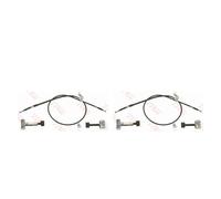 TRW Bremsseilen Set Sinistra Destra Posteriore Adatto A per Mazda 323 VI Bj 626