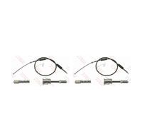 TRW Bremsseilen Set Sinistra Destra Posteriore per Ford Transit Bus Fd _ Fb _