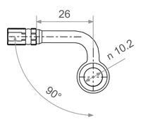 Trw Connettore Della Linea Del Freno Mv10d50s