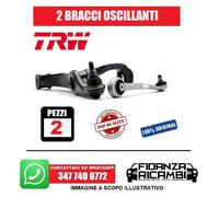 TRW COPPIA BRACCI ANTERIORI FORD C-MAX FORD FOCUS VOLVO 1.6 1.8 TdCi 1.6 LPG