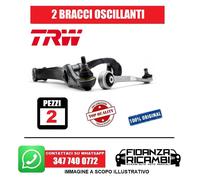 TRW Coppia Bracci Oscillanti Anteriori Fiat 500 (312) dal 2007 900 1.3 MULTIJET