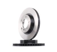 Disco freno TRW DF1538 anteriore, ventilato, altamente carbonizzato, 1 Pezzo