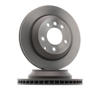 Disco freno TRW DF4487S posteriore, ventilato, altamente carbonizzato, 1 Pezzo