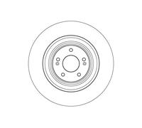 TRW DF4607S Disco freno per HYUNDAI