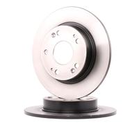 Disco freno TRW DF4837 posteriore, pieno, 1 Pezzo