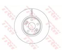 Disco freno TRW DF6233S anteriore, ventilato, 1 Pezzo
