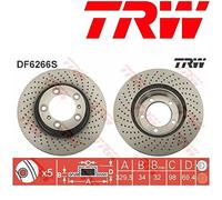 TRW DF6266S Disco freno