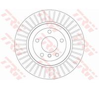 TRW Disco freno DF6299 posteriore ventilato – 1 pezzo