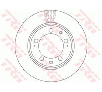 TRW DF6484S Disco freno per PORSCHE