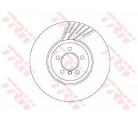 Disco freno TRW DF6613S anteriore, ventilato, altamente carbonizzato, 1 Pezzo