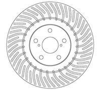 TRW DF6692S Disco freno