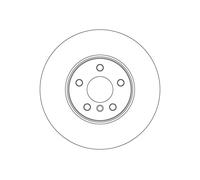 TRW DF6899S Disco freno per BMW