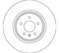 TRW DF6917S Disco freno