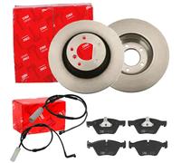 TRW Dischi Freno 330mm + Pastiglie Frontale Adatto A per BMW 3er E90 E91 E92