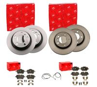 TRW Dischi Freno + Pastiglie Frontale + Posteriore Adatto A per Mini R60 R61