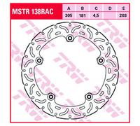 TRW Dischi freno racing anteriori, con ABE