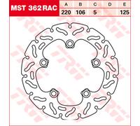 TRW Dischi freno Racing, post., omolog. gen. POST., MST362RAC FISSO