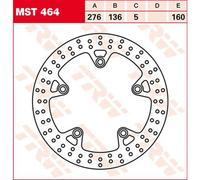 TRW Disco freno, posteriore MST464,DIAM.276 MM,FISSO
