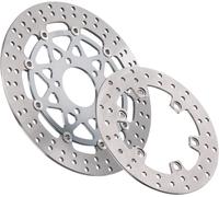 Trw Round Kawasaki Gpz 1100 95 Front Brake Disc Argento