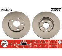 TRW Discofreno DF4465