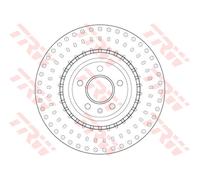 TRW disco freno DF6149S ventilato diametro 345 spessore 30 mm 5 fori