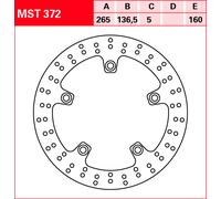 TRW Disco freno MST372 – 1 Pezzo