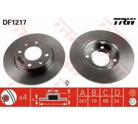 TRW Discofreno DF1217