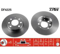 TRW Discofreno DF4225