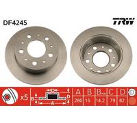 TRW Tirante sterzo assiale JAR1184 per Forester 97>