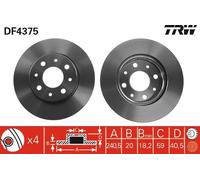 TRW Discofreno DF4375