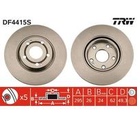 TRW Discofreno DF4415S