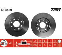 TRW Discofreno DF4439